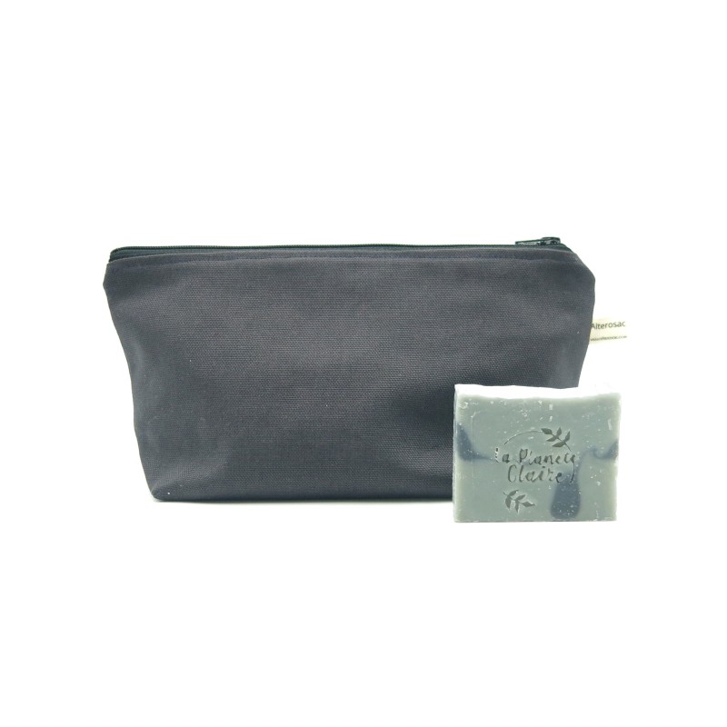 Trousse de toilette en coton bio - certifiée GOTS