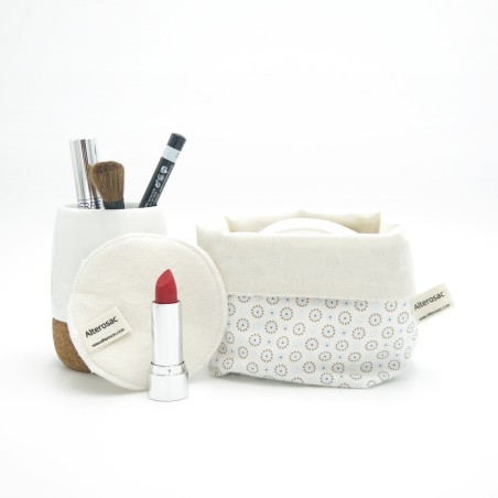 Panier de rangement en coton bio - Taille S