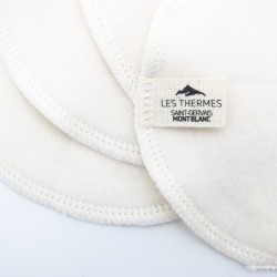 Lingettes lavables en coton - certifiées GOTS (lot de 5)