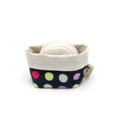 Panier de rangement en coton bio - Taille S