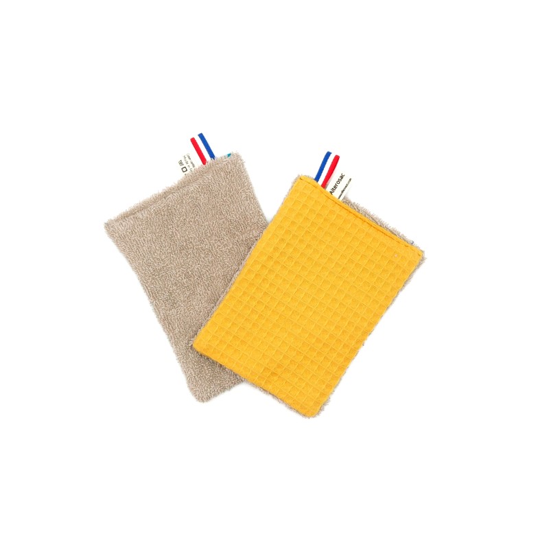 Éponge lavable en coton