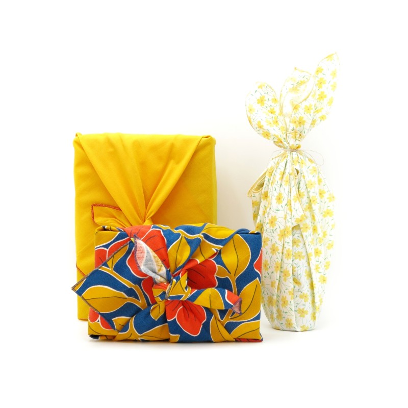 Furoshiki en coton upcyclé