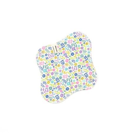 Serviette hygiénique lavable en coton bio - Taille M (flux moyen)