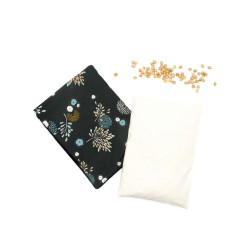 Bouillotte aux graines de lin ou aux noyaux de cerises
