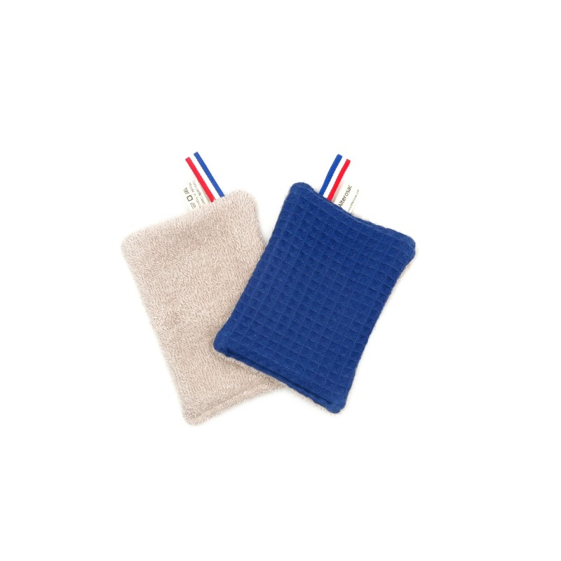 Éponge lavable en coton