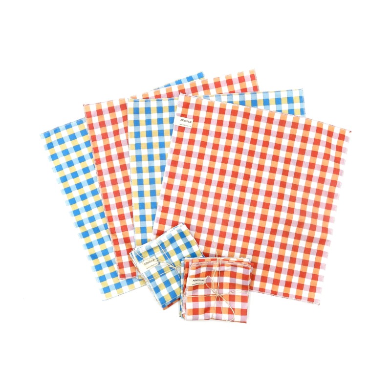 Mouchoir lavable en coton - x 4 - Taille M