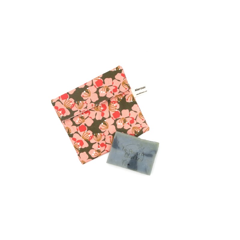 Pochette à savon en coton