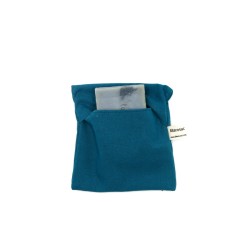 Pochette à savon en coton