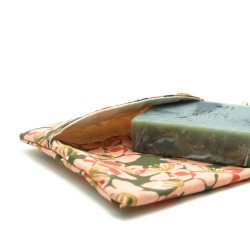 Pochette à savon en coton