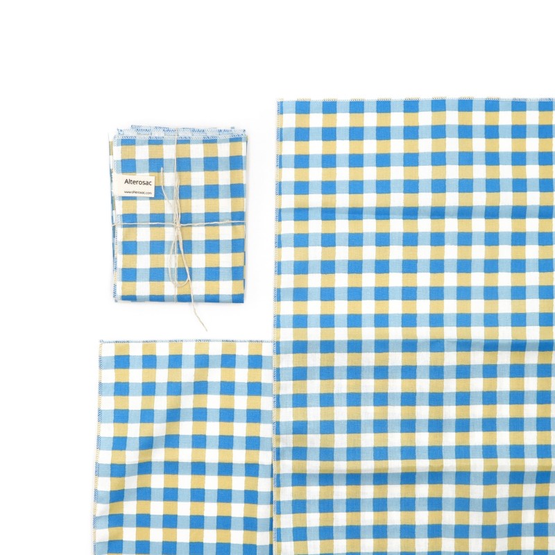Mouchoir lavable en coton - x 2 - Taille L