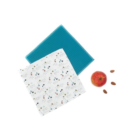 Essuie-tout lavable doublé