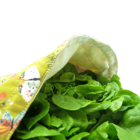 Sac à salade en coton bio - certifié GOTS