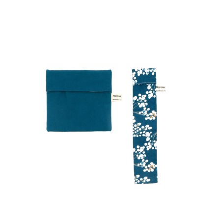 Kit voyage - Pochette à savon & Pochette à brosse à dent