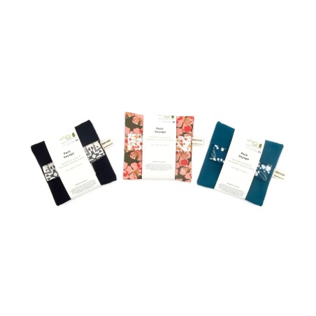 Kit voyage - Pochette à savon & Pochette à brosse à dent