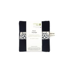 Kit voyage - Pochette à savon & Pochette à brosse à dent