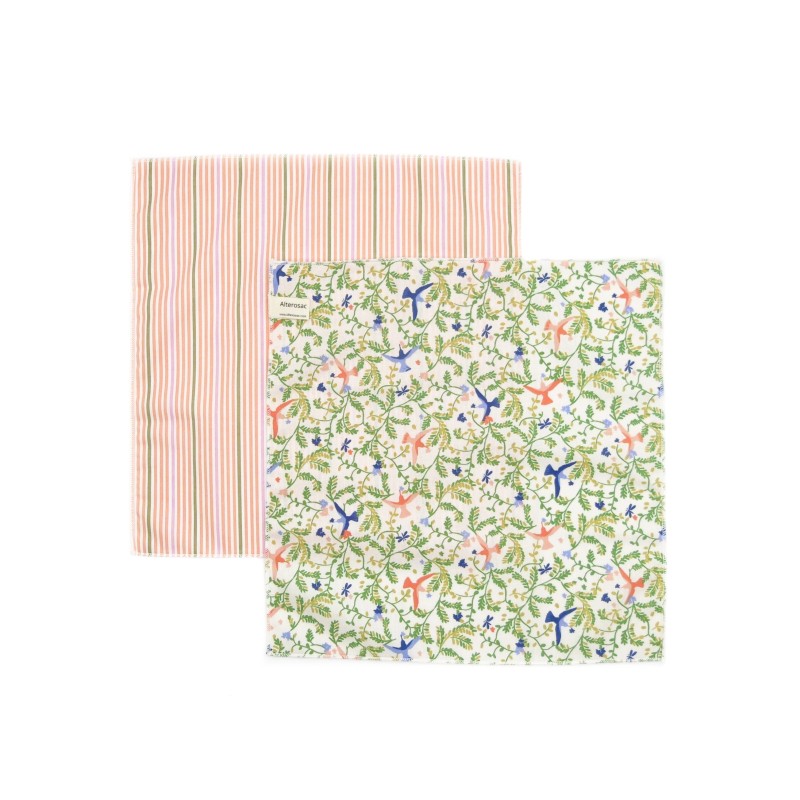 Mouchoir lavable en coton - x 4 - Taille M