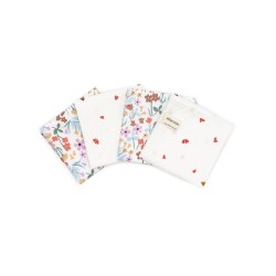 Mouchoir lavable en coton - x 4 - Taille M