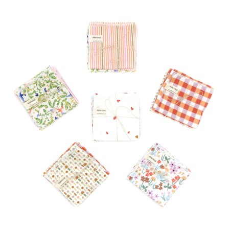 Mouchoir lavable en coton - x 4 - Taille M