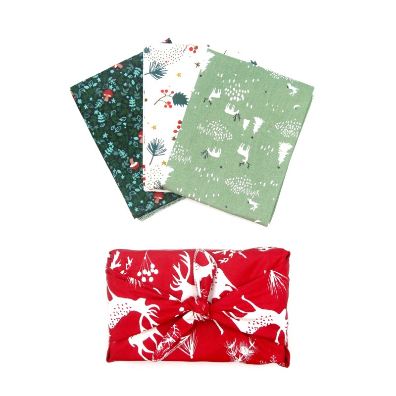 Furoshiki de Noël