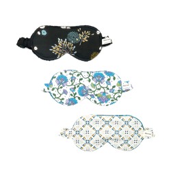Kit bien-être - bouillotte aux graines de lin et masque de nuit