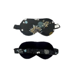 Kit bien-être - bouillotte aux graines de lin et masque de nuit