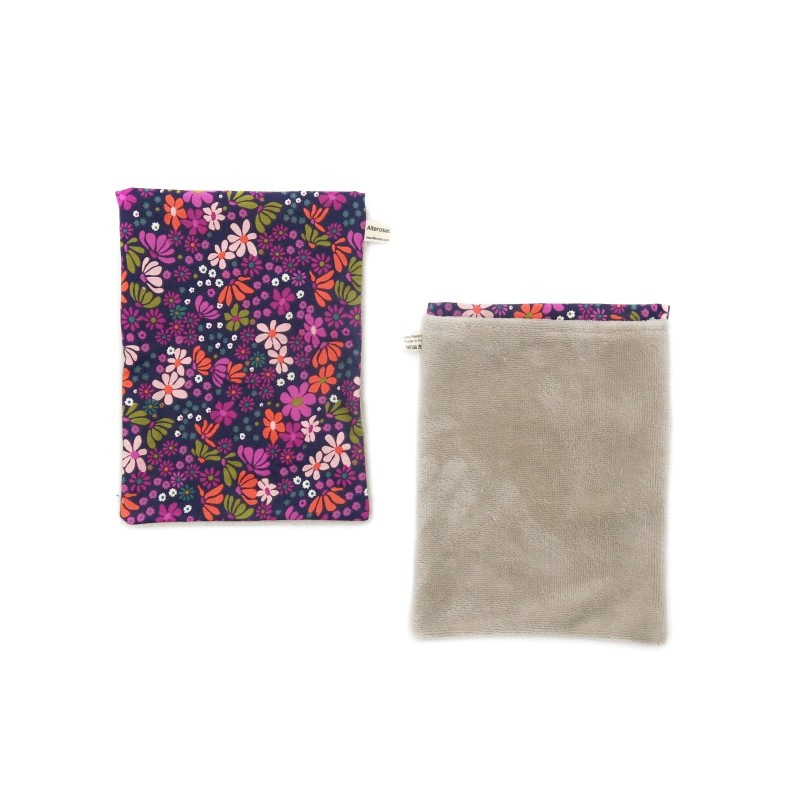 Bouillotte aux graines de lin ou aux noyaux de cerises