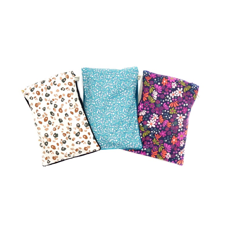 Bouillotte aux graines de lin ou aux noyaux de cerises