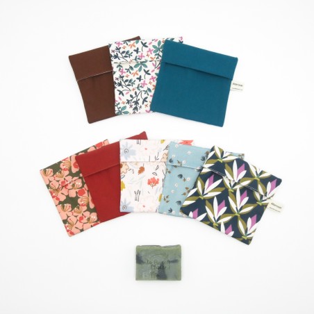 Kit voyage - Pochette à savon & Pochette à brosse à dent