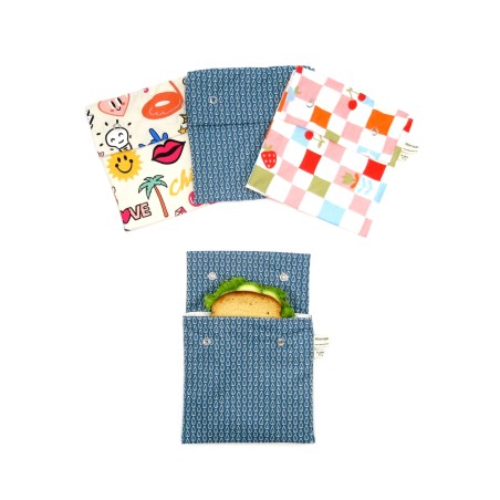 Pochette à sandwich - Lot de 3