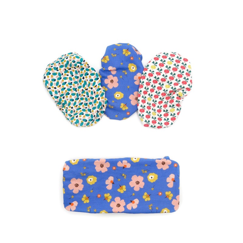 Recouvre plat à cake en coton enduit