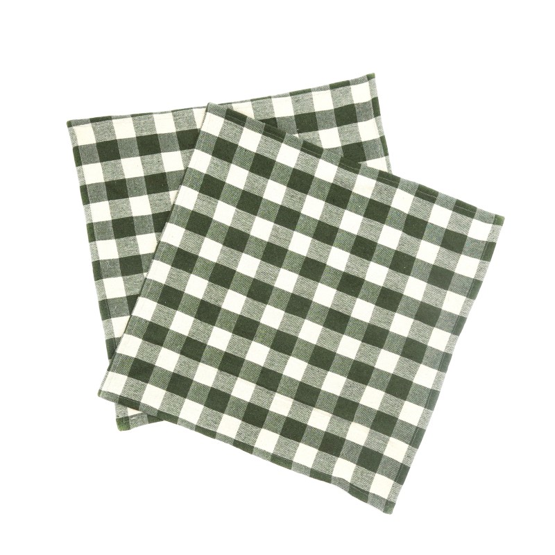 Serviette de table en coton - x 2