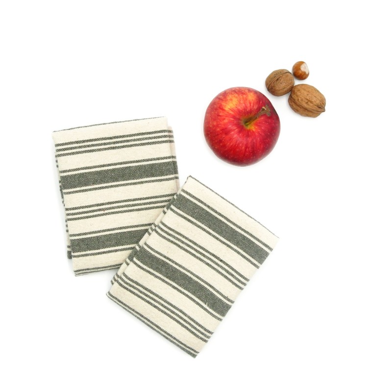 Serviette de table en coton - x 2