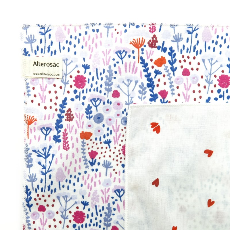 Mouchoir lavable en coton - x 2 - Taille L