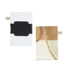 Porte-cartes en bâche upcyclée