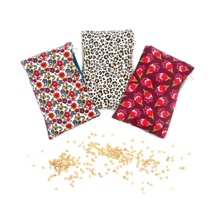 Bouillotte aux noyaux de cerises